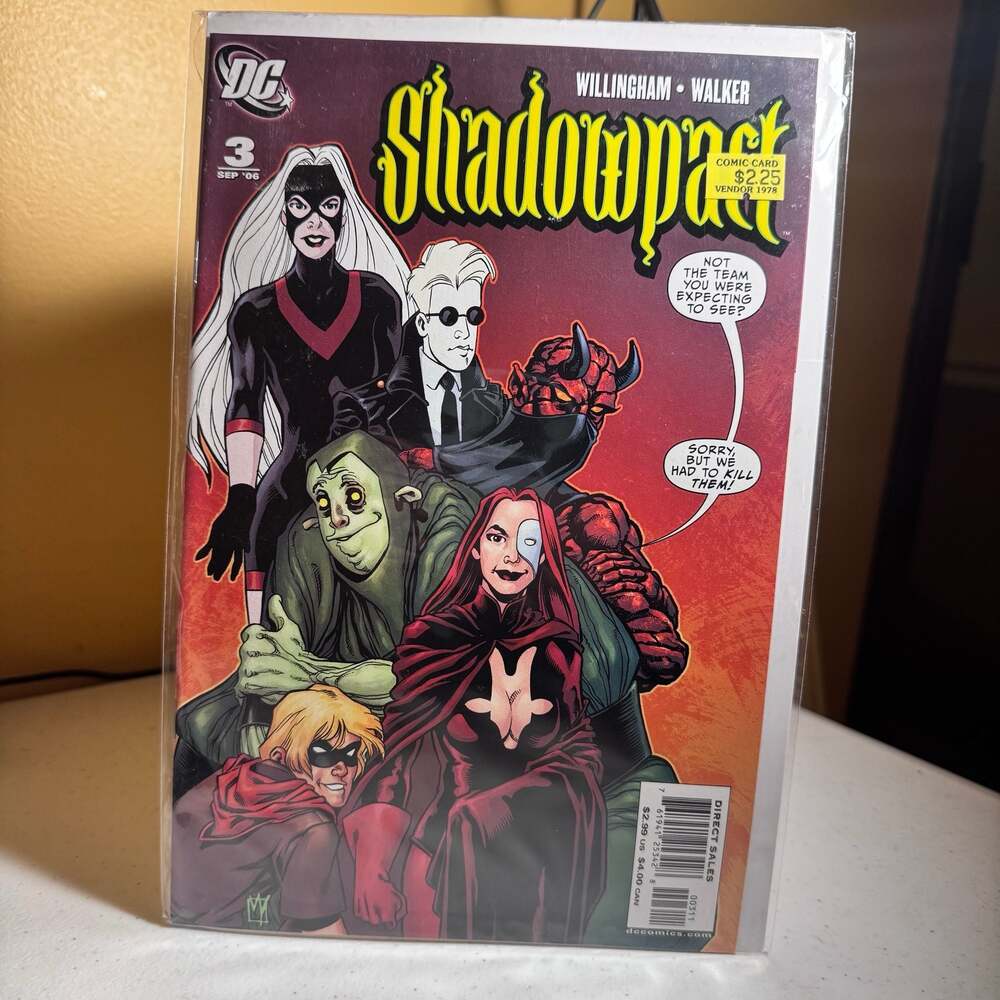 DC Comics Shadowpact #3 (September 2006) Comic Book